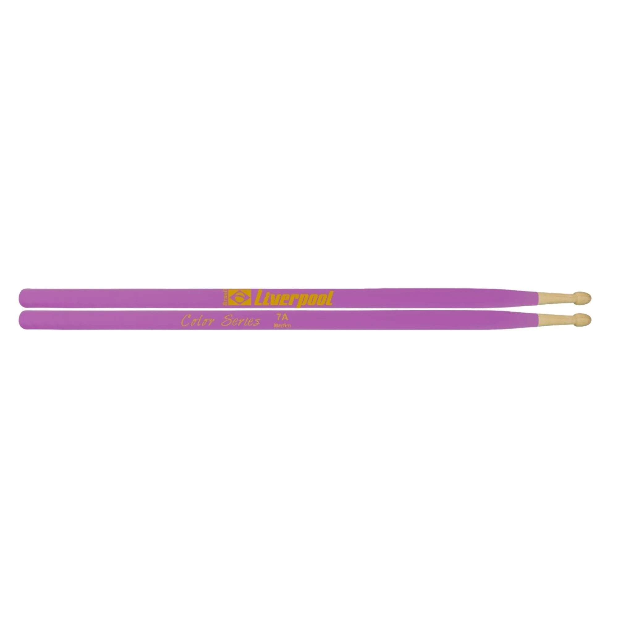 Baqueta Liverpool LC Color Series 7A Ponta de Madeira Roxa (86399)