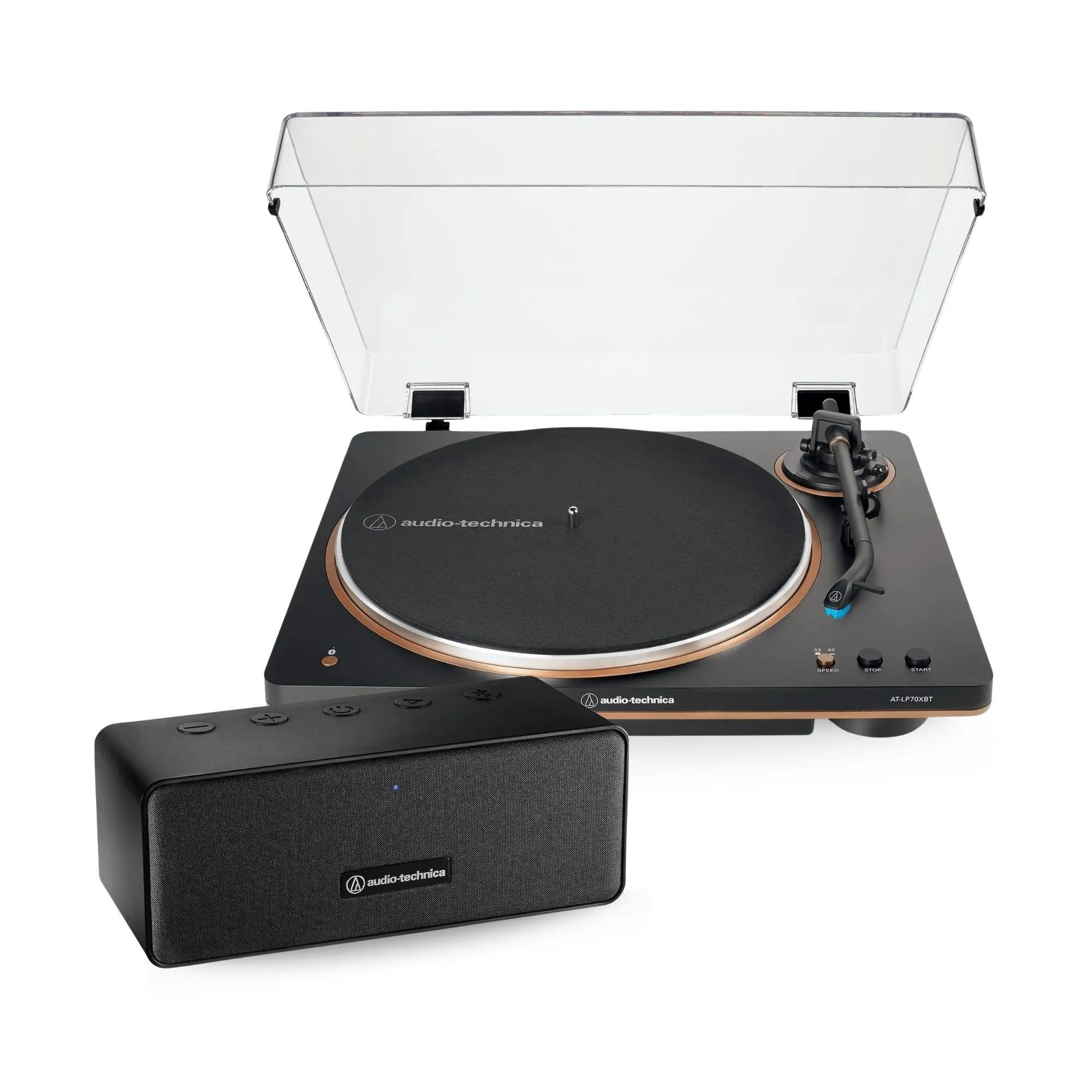 KIT TOCA DISCO LP70XBT + CAIXA por 3.550,00 à vista no boleto/pix ou parcele em até 12x sem juros. Compre na loja Mundomax!