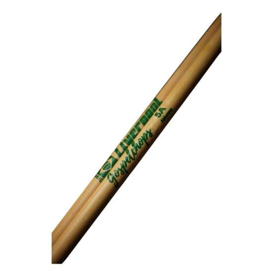 Baqueta Liverpool Gospelchops Abiuarana 5A Ponta de Madeira por 34,00 à vista no boleto/pix ou parcele em até 1x sem juros. Compre na loja Mundomax!