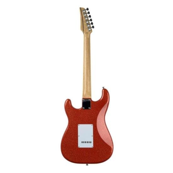 Guitarra Seizi Fun Katana Musashi HSS Lava Red Sparkle Com Bag por 1.399,00 à vista no boleto/pix ou parcele em até 12x sem juros. Compre na loja Mundomax!