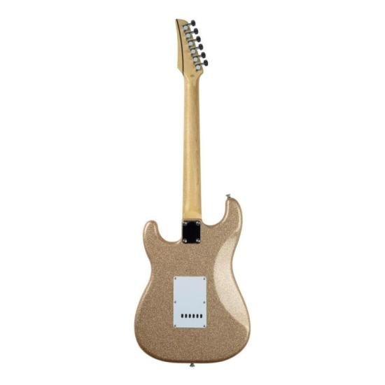 Guitarra Seizi Fun Katana Musashi HSS Desert Gold Sparkle Com Bag por 1.399,00 à vista no boleto/pix ou parcele em até 12x sem juros. Compre na loja Mundomax!