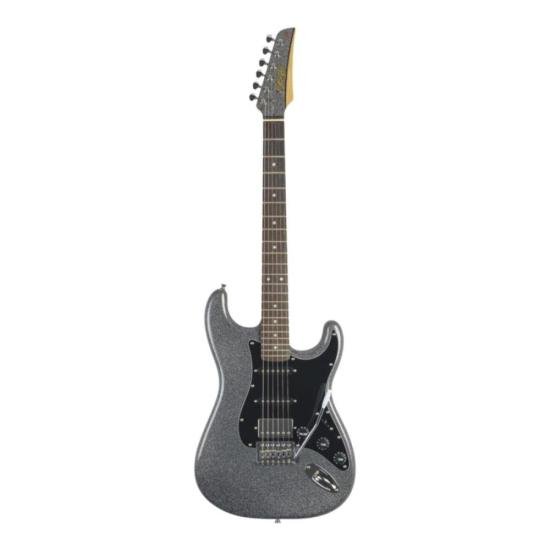 Guitarra Seizi Fun Katana Musashi HSS Space Grey Sparkle Com Bag por 1.399,00 à vista no boleto/pix ou parcele em até 12x sem juros. Compre na loja Mundomax!