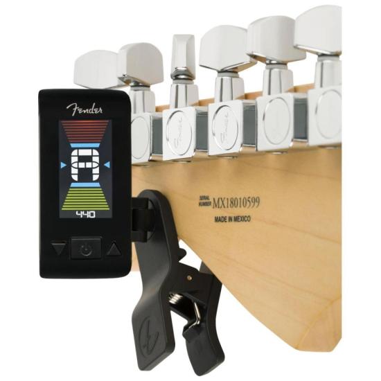 Afinador Fender Original Preto por 159,00 à vista no boleto/pix ou parcele em até 6x sem juros. Compre na loja Mundomax!