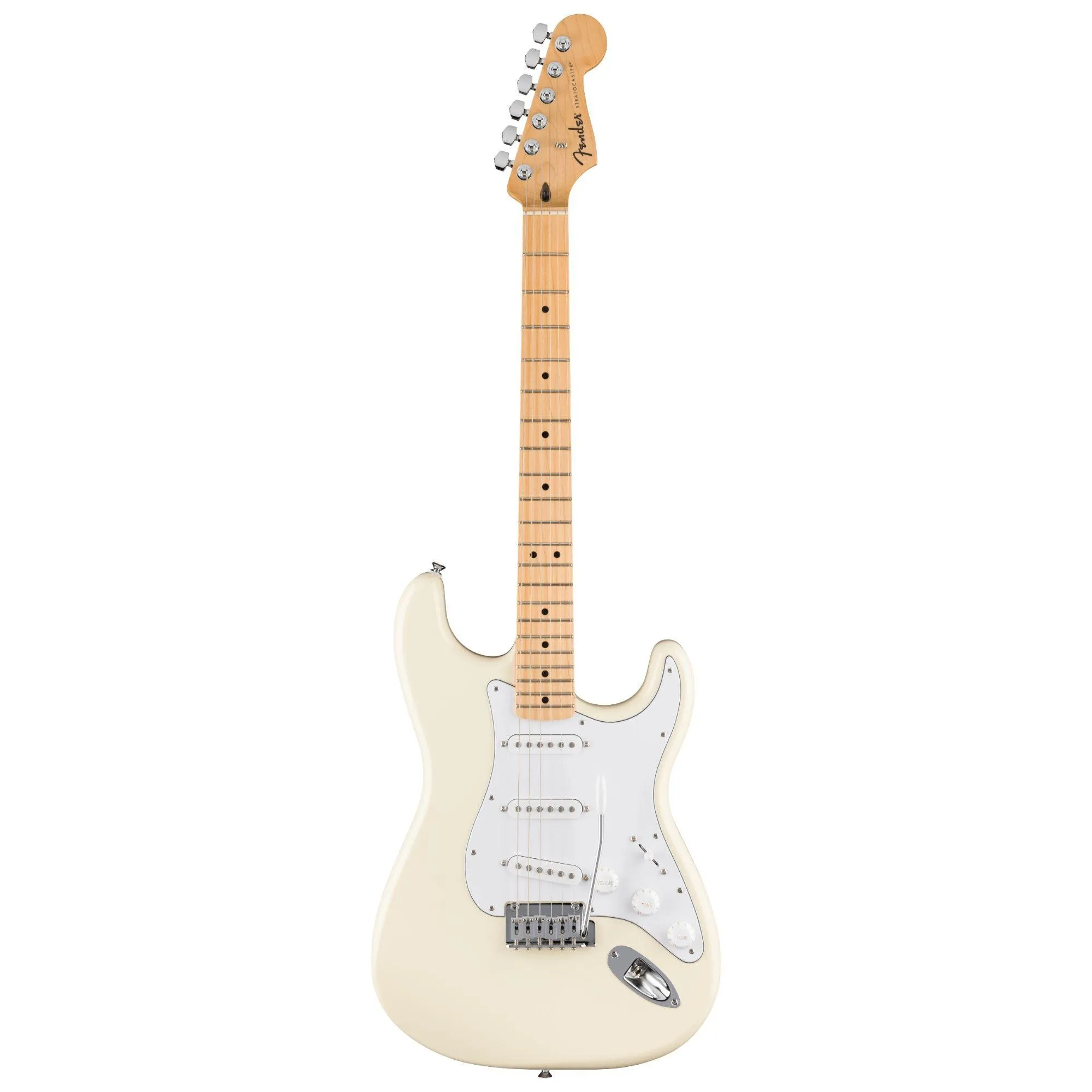 GUIT FENDER STRATO STANDARD OLW por 7.399,00 à vista no boleto/pix ou parcele em até 12x sem juros. Compre na loja Mundomax!