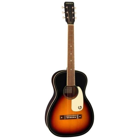 Violão Gretsch Jim Dandy™ Parlor Rex Burst por 2.099,00 à vista no boleto/pix ou parcele em até 12x sem juros. Compre na loja Mundomax!