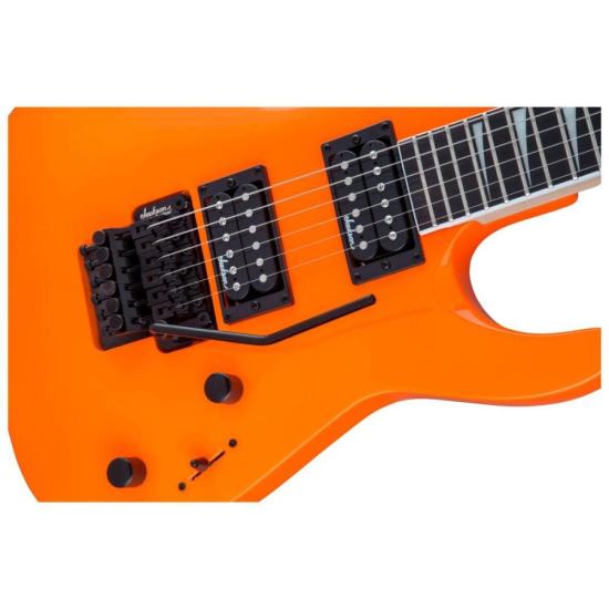 Guitarra Jackson Dinky® Arch Top JS32 DKA Laranja Neon por 3.999,00 à vista no boleto/pix ou parcele em até 12x sem juros. Compre na loja Mundomax!