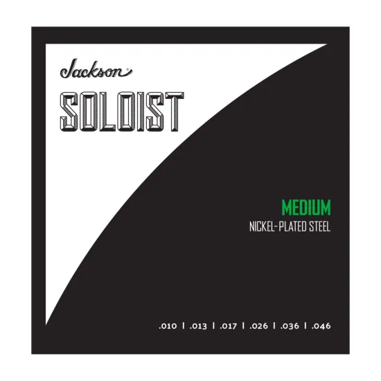ENC GUIT 010-046 JACKSON SOLOIST MED (86547)