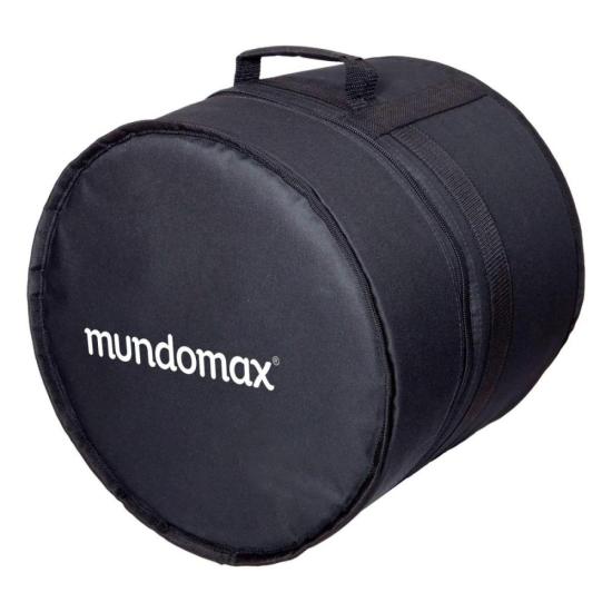 Capa para Bumbo 22\" Extra Nylon 600 Mundomax por 199,00 à vista no boleto/pix ou parcele em até 7x sem juros. Compre na loja Mundomax!