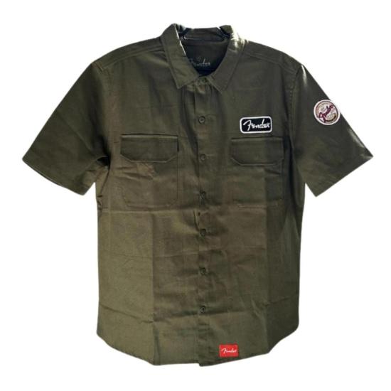 Camisa Fender Unissex CFT-BK M por 289,00 à vista no boleto/pix ou parcele em até 10x sem juros. Compre na loja Mundomax!