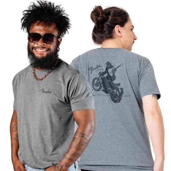 Camiseta Fender Jaguar G por 0,00 à vista no boleto/pix ou parcele em até 1x sem juros. Compre na loja Mundomax!