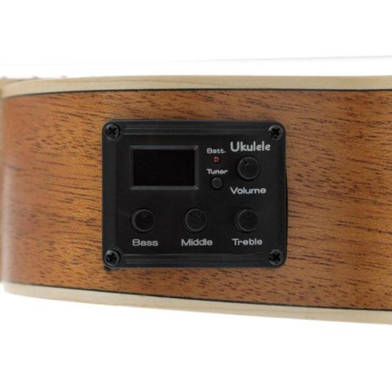 Ukulele Tenor 26\" Moani Honoalua UKMH02-26EQ por 699,00 à vista no boleto/pix ou parcele em até 10x sem juros. Compre na loja Mundomax!