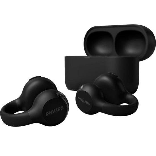 Fone de Ouvido Philips TAQ2000 Bluetooth Preto por 209,00 à vista no boleto/pix ou parcele em até 8x sem juros. Compre na loja Mundomax!