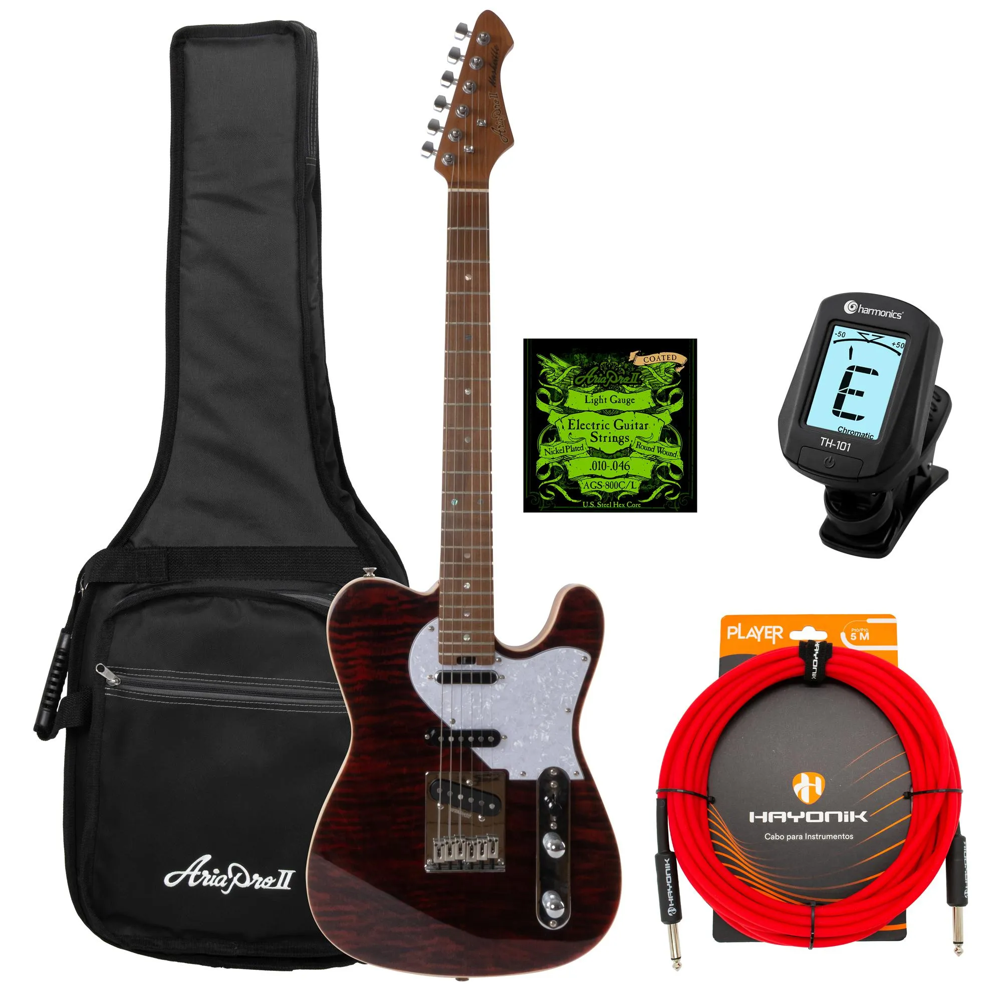 KIT GUIT + ACESSORIOS GABRIEL BRAGA   (86681)