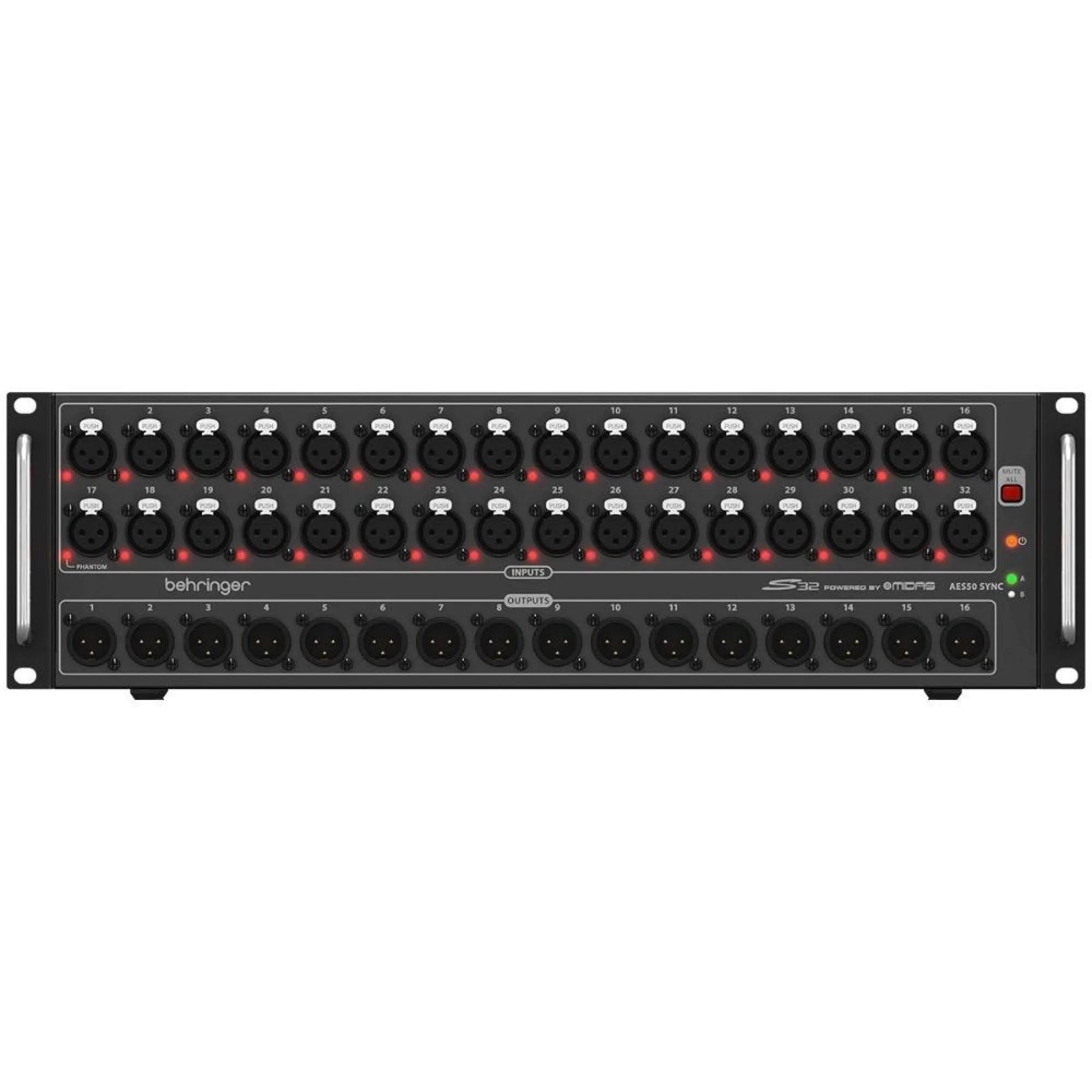 STAGE BOX MIDAS S32 C/ PRE-AMPLIFICADOR (86695)