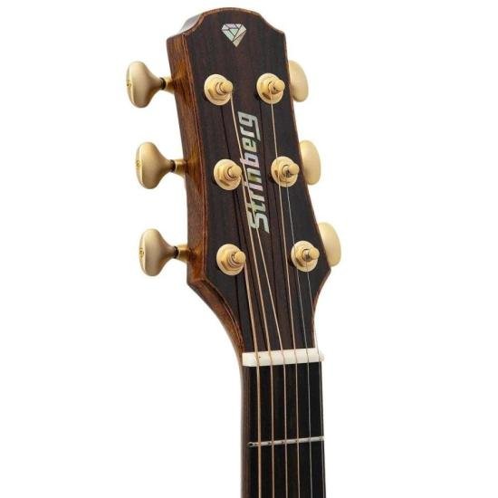 Violão Strinberg DD6SC Diamond Aço Folk Eletroacústico Natural por 5.190,00 à vista no boleto/pix ou parcele em até 12x sem juros. Compre na loja Mundomax!
