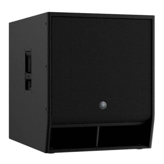 SUBWOOFER AMP 18\" YAMAHA DXS18XLF-D por 18.299,00 à vista no boleto/pix ou parcele em até 12x sem juros. Compre na loja Mundomax!