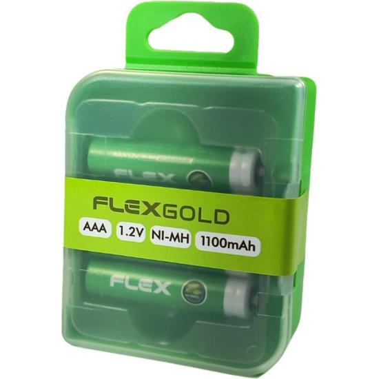 Pilha Recarregável AAA 1.2V 1100mAh (C/4 Pilhas) Flex por 40,00 à vista no boleto/pix ou parcele em até 1x sem juros. Compre na loja Mundomax!