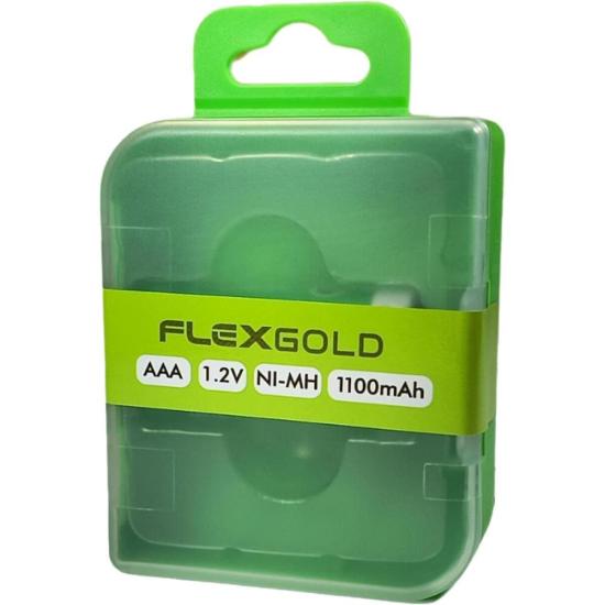 Pilha Recarregável AAA 1.2V 1100mAh (C/2 Pilhas) Flex por 22,00 à vista no boleto/pix ou parcele em até 1x sem juros. Compre na loja Mundomax!