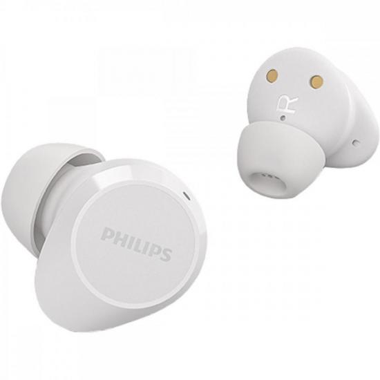 Fone de Ouvido Philips TAT1209 Bluetooth Branco por 165,00 à vista no boleto/pix ou parcele em até 6x sem juros. Compre na loja Mundomax!