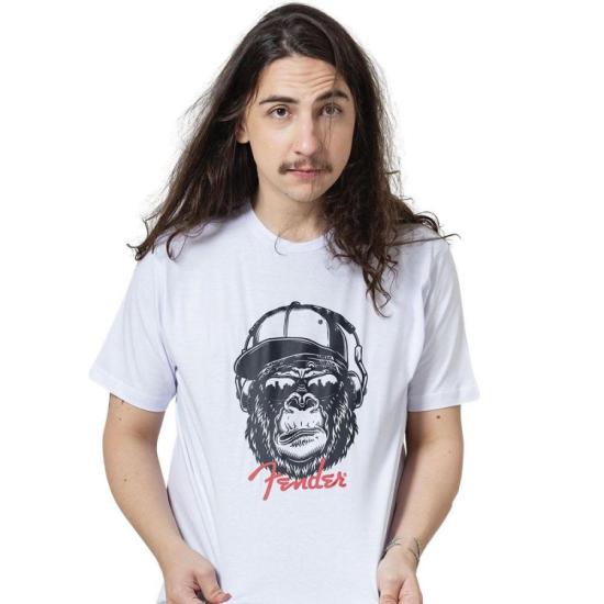 Camiseta fender Unissex Monkey M por 109,00 à vista no boleto/pix ou parcele em até 4x sem juros. Compre na loja Mundomax!