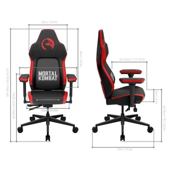 Cadeira Gamer Mortal Kombat ThunderX3 CORE Smart por 2.699,90 à vista no boleto/pix ou parcele em até 12x sem juros. Compre na loja Thunderx3!