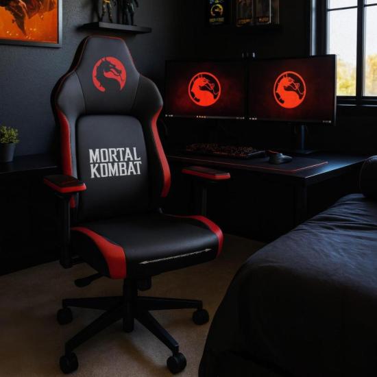 Cadeira Gamer Mortal Kombat ThunderX3 CORE Smart por 2.699,90 à vista no boleto/pix ou parcele em até 12x sem juros. Compre na loja Thunderx3!