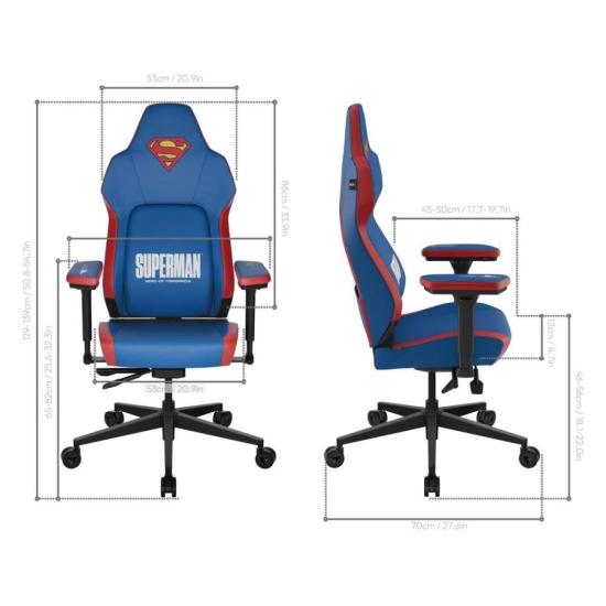 Cadeira Gamer Superman ThunderX3 CORE Smart por 2.699,90 à vista no boleto/pix ou parcele em até 12x sem juros. Compre na loja Thunderx3!