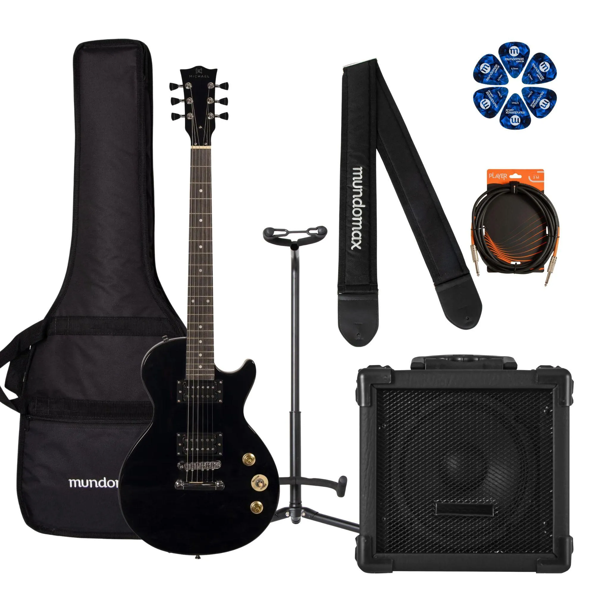 KIT GUIT MICHAEL GML300 B + ACESSORIOS (86878)