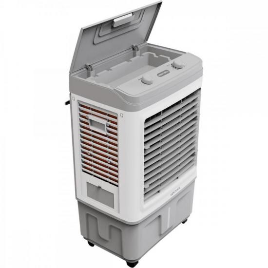 Climatizador Ventisol CLIPRO 35L Branco/Cinza 127v por 950,00 à vista no boleto/pix ou parcele em até 10x sem juros. Compre na loja Mundomax!
