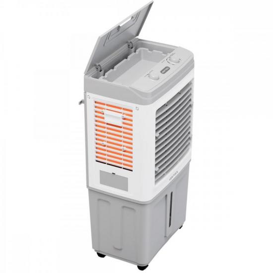 Climatizador Ventisol CLIPRO 60L Branco/Cinza 220V por 879,00 à vista no boleto/pix ou parcele em até 10x sem juros. Compre na loja Mundomax!