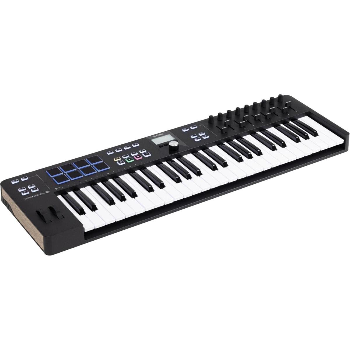 Teclado Controlador Arturia Essential 49 MK3 Preto - Mundomax