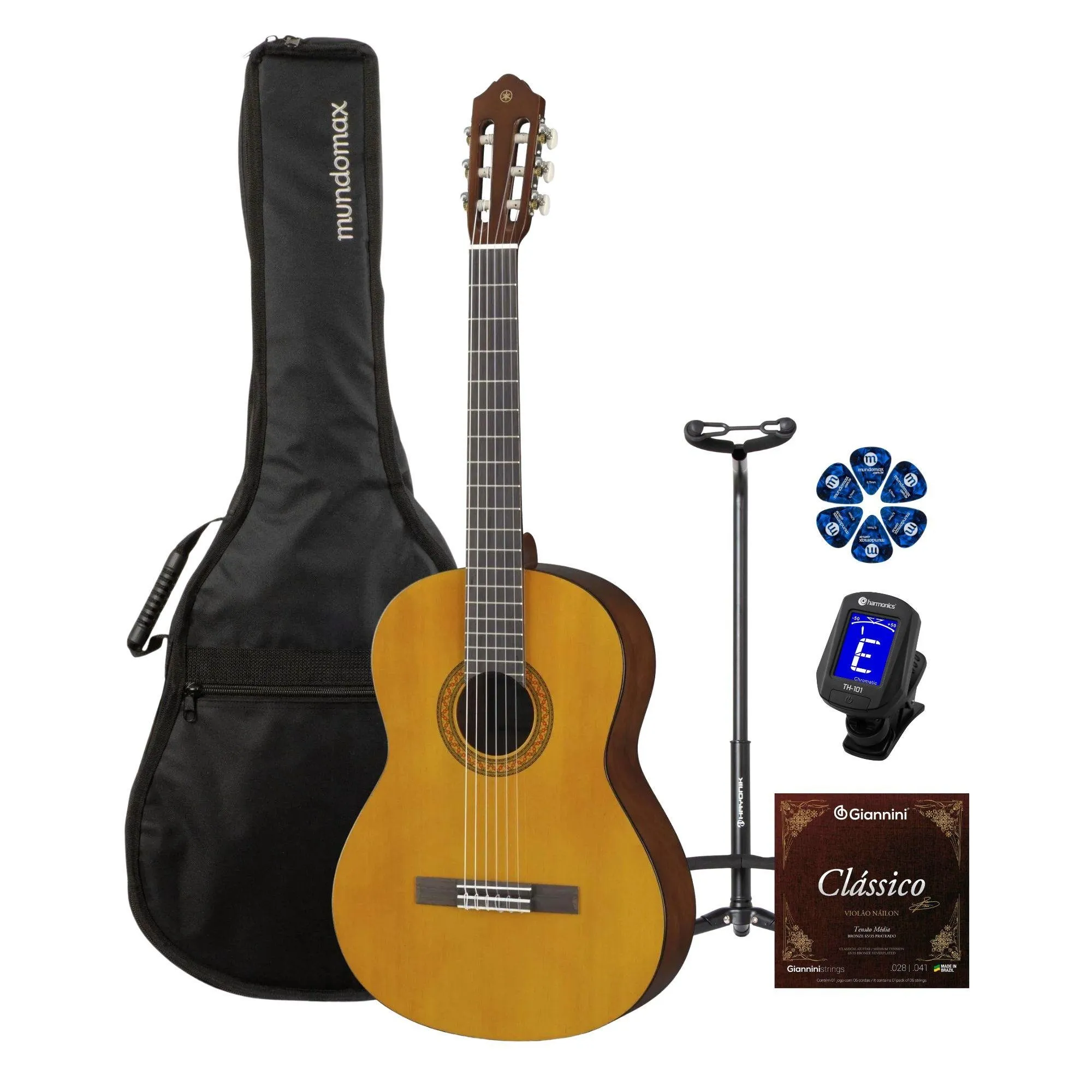 KIT VIOLAO YAMAHA C40II NAT + ACESSORIOS por 1.191,00 à vista no boleto/pix ou parcele em até 12x sem juros. Compre na loja Mundomax!