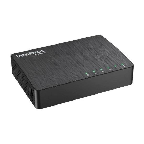 Switch Intelbras Gigabit Ethernet 5 Portas SKD-S1005G 10/100/1000mbps por 109,00 à vista no boleto/pix ou parcele em até 4x sem juros. Compre na loja Mundomax!