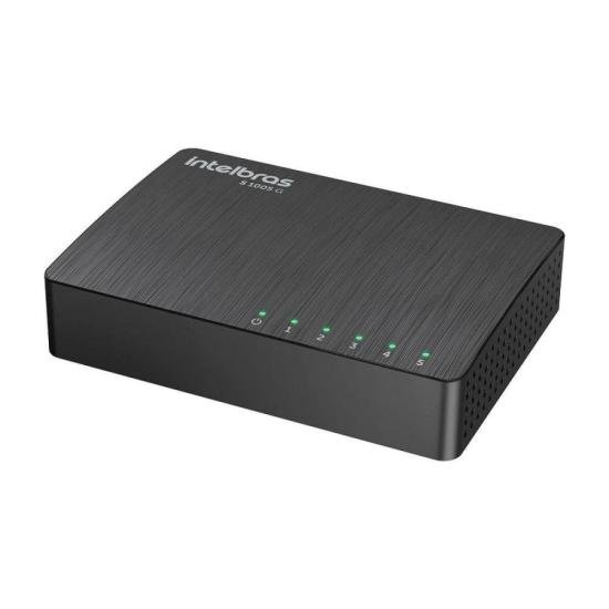 Switch Intelbras Gigabit Ethernet 5 Portas SKD-S1005G 10/100/1000mbps por 109,00 à vista no boleto/pix ou parcele em até 4x sem juros. Compre na loja Mundomax!