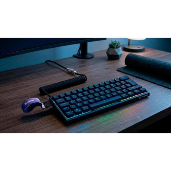 Cabo Coiled Fortrek Helix Preto por 77,00 à vista no boleto/pix ou parcele em até 3x sem juros. Compre na loja Mundomax!