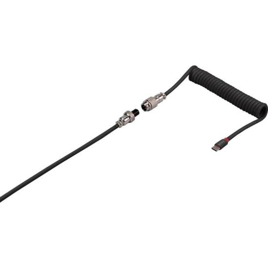 Cabo Coiled Fortrek Helix Preto por 77,00 à vista no boleto/pix ou parcele em até 3x sem juros. Compre na loja Mundomax!