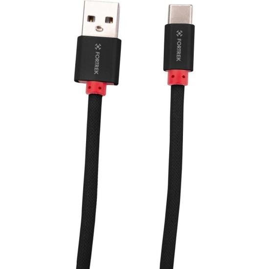 Cabo Coiled Fortrek Helix Preto por 77,00 à vista no boleto/pix ou parcele em até 3x sem juros. Compre na loja Mundomax!