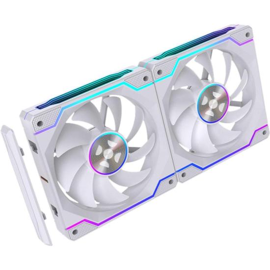 Kit Cooler Fan Wireless Fortrek Twister Unifan Branco por 247,20 à vista no boleto/pix ou parcele em até 9x sem juros. Compre na loja Fortrek!