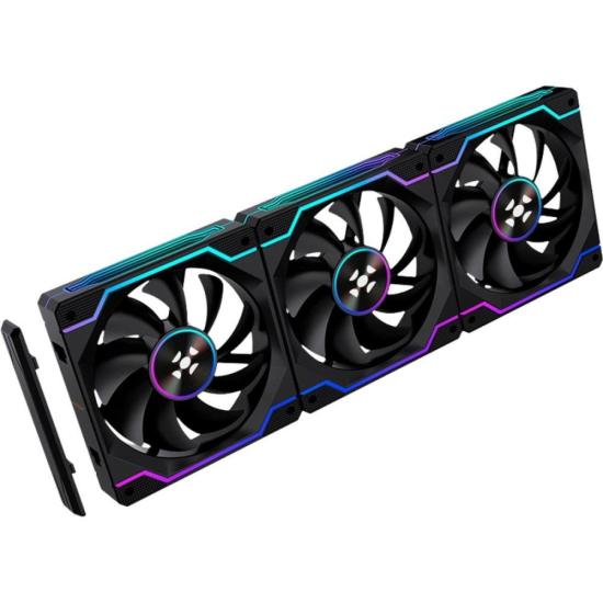 Kit Cooler Fan Wireless Fortrek Twister Unifan Preto por 247,20 à vista no boleto/pix ou parcele em até 9x sem juros. Compre na loja Fortrek!