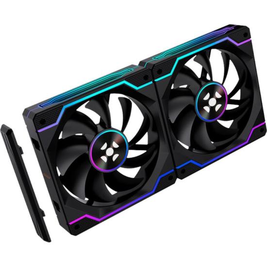 Kit Cooler Fan Wireless Fortrek Twister Unifan Preto por 247,20 à vista no boleto/pix ou parcele em até 9x sem juros. Compre na loja Fortrek!