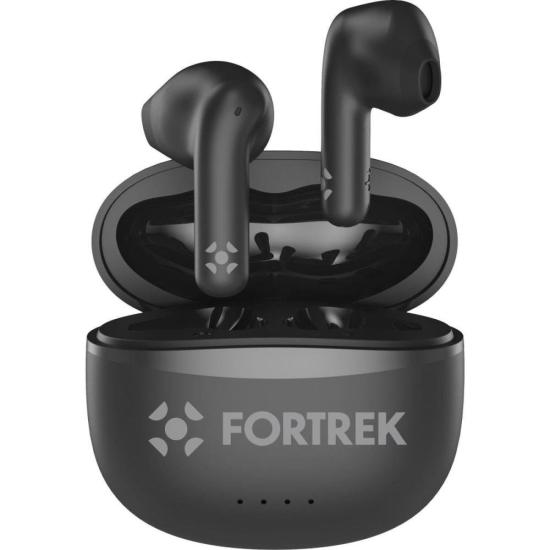 Fone de Ouvido TWS Auricular Fortrek HWS2 Bluetooth 6.0 Preto por 78,00 à vista no boleto/pix ou parcele em até 3x sem juros. Compre na loja Mundomax!