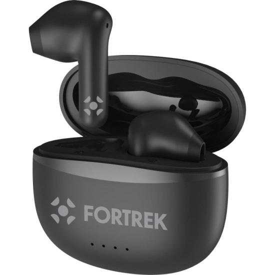 Fone de Ouvido TWS Auricular Fortrek HWS2 Bluetooth 6.0 Preto por 78,00 à vista no boleto/pix ou parcele em até 3x sem juros. Compre na loja Mundomax!