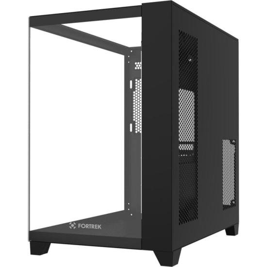Gabinete Gamer Fortrek Clarity Full Glass Aquário Preto por 440,75 à vista no boleto/pix ou parcele em até 10x sem juros. Compre na loja Fortrek!