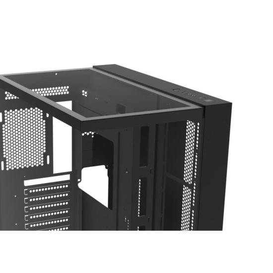 Gabinete Gamer Fortrek Clarity Full Glass Aquário Preto por 440,75 à vista no boleto/pix ou parcele em até 10x sem juros. Compre na loja Fortrek!