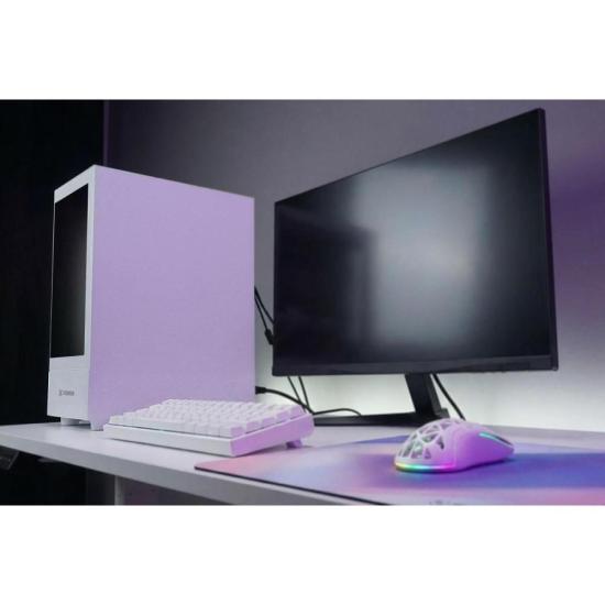 Gabinete Gamer Fortrek Crystal Mid Tower Branco por 214,95 à vista no boleto/pix ou parcele em até 8x sem juros. Compre na loja Fortrek!