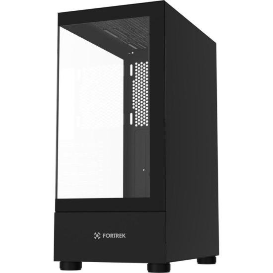 Gabinete Gamer Fortrek Crystal Mid Tower Preto por 214,95 à vista no boleto/pix ou parcele em até 8x sem juros. Compre na loja Fortrek!