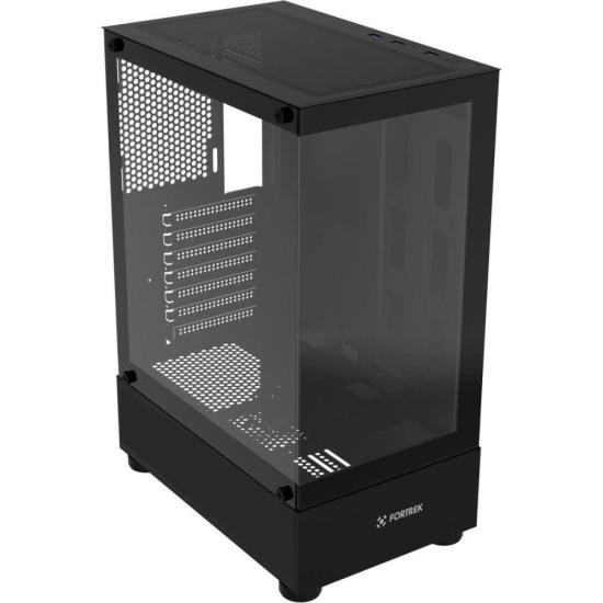 Gabinete Gamer Fortrek Crystal Mid Tower Preto por 214,95 à vista no boleto/pix ou parcele em até 8x sem juros. Compre na loja Fortrek!