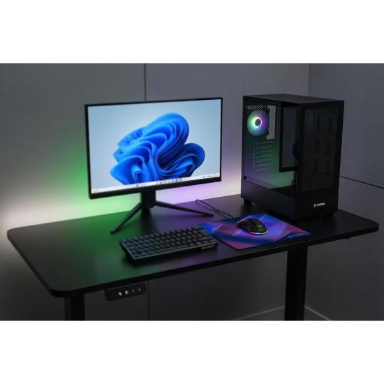 Gabinete Gamer Fortrek Crystal Mid Tower Preto por 214,95 à vista no boleto/pix ou parcele em até 8x sem juros. Compre na loja Fortrek!