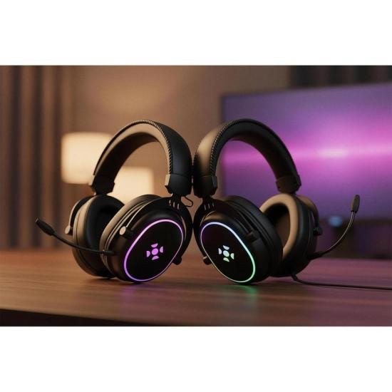 Headset Gamer Com Fio Fortrek Win Driver 50 mm Preto por 170,86 à vista no boleto/pix ou parcele em até 6x sem juros. Compre na loja Fortrek!