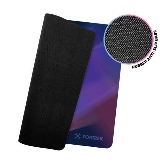 Mousepad Com Infusão de Vidro Fortrek Quickglass PRO Preto por 140,00 à vista no boleto/pix ou parcele em até 5x sem juros. Compre na loja Mundomax!